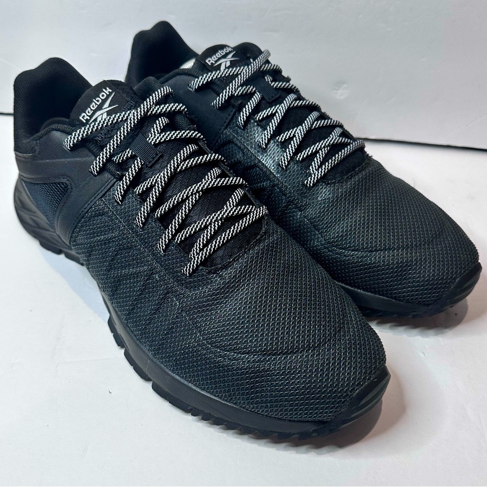 Reebok Men's Black Mesh Athletic Shoes